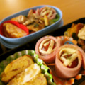 caramel-cookie's cooksnap of when they made お弁当に♪プチトマトをいろいろ巻き巻き♡.