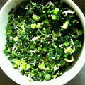 みさ★あや's cooksnap of when they made ご飯がすすみまくり☆大根の葉の白だし漬け.