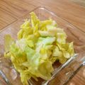 二角形's cooksnap of when they made 作り置き*春キャベツのさっぱり浅漬け.