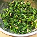 あとさきちゃん's cooksnap of when they made 春菊とツナのにんにくマヨネーズサラダ.