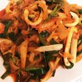 Nonchaaaa's cooksnap of when they made いかのキムチ炒め.