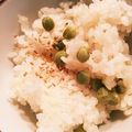 おと☆まま's cooksnap of when they made むきグリンピースで✨炊き込み✨豆ごはん.