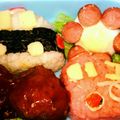 とう君こうちゃんママ's cooksnap of when they made 遠足☆トミカの働く車☆キャラ弁☆.