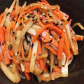 クックKT6AJO☆'s cooksnap of when they made 大根の皮とにんじんのきんぴら.