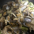 空中逆上がり's cooksnap of when they made キャベツを敷いてあさりの酒蒸し.