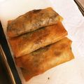 どんぐり娘's cooksnap of when they made コストコのプルコギビーフで〜簡単春巻き.