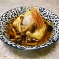 ＠迷子＠'s cooksnap of when they made 薬味たっぷり揚げ出し豆腐のきのこあんかけ.