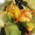 かお1200's cooksnap of when they made きくらげとチンゲン菜の卵炒め.