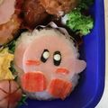 りえぴぃ～'s cooksnap of when they made キャラ弁☆星のカービィ☆簡単.