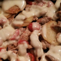 クックJGT9AO☆'s cooksnap of when they made 豚肉とじゃがいもとトマトのチーズ焼き.
