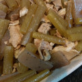 。。。さくら。。。's cooksnap of when they made 南房総市給食◆ふきとおあげの煮物.