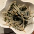 14co's cooksnap of when they made 節約おかず＠もやしと韓国海苔のナムル.