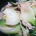 キャラメグ♪'s cooksnap of when they made チンゲン菜とえのきの中華炒め.