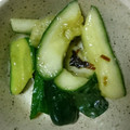 クックM9ICD3☆'s cooksnap of when they made ちょいと一品★叩ききゅうりの塩ゴマ油昆布.