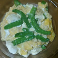 七の帝王's cooksnap of when they made 簡単☆絹さやと豆腐の塩麹卵とじ.