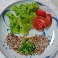 イチゴ、イチゴ。's cooksnap of when they made 食べるねぎ塩だれでサッパリなポークソテー.