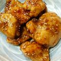 Tarara♪♪'s cooksnap of when they made 鶏胸肉の甘辛にんにくダレ.