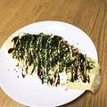 クックILYK3I☆'s cooksnap of when they made モヤシとチーズ入りとん平焼き.