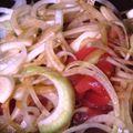 生誕１９７３年独身男's cooksnap of when they made マグロと新玉ねぎのピリ辛和え.