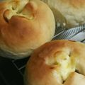 mosu♪'s cooksnap of when they made 焼きそばパン＆コロッケパン.