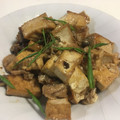 papikun's cooksnap of when they made 豚肉と厚揚げのしょうが焼き♪.