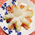 クックB490VS☆'s cooksnap of when they made 新玉ねぎまるごと。レンジ♪.