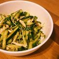 ぽんたＵ＾ェ＾Ｕ's cooksnap of when they made おつまみに！ささみと胡瓜の中華和え.