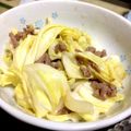 くまモンこきんちゃん's cooksnap of when they made キャベツの肉味噌炒め.