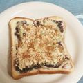 2525招き猫's cooksnap of when they made あんこチーズトースト.