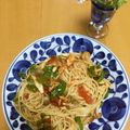 ハマケン100ぱー's cooksnap of when they made ベーコンとピーマンのトマトパスタ♫.