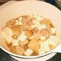 クックG5X0Q3☆'s cooksnap of when they made 鶏肉と豆腐の煮物.