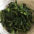 ぐみたろ's cooksnap of when they made 空芯菜 中華おひたし.