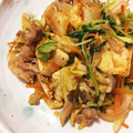 ＭＯＫＯＳＮＯＷ's cooksnap of when they made 豚キムチ炒め ご飯が止まらない♡ 超簡単.