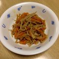 take♪aki♪'s cooksnap of when they made えのきと人参♡たらこ炒め.