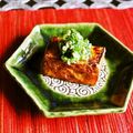 kebeibiko's cooksnap of when they made ♣焼き厚揚げに簡単旨ネギダレ♣.
