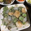ひなぞう！'s cooksnap of when they made 鶏ムネ肉とそら豆の塩炒め.