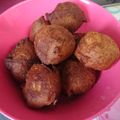 ぷーたん２５２５'s cooksnap of when they made 米粉のバナナドーナツ.