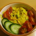 もんしゅしゅ's cooksnap of when they made ☆簡単♪カボチャとカニカマのサラダ☆.