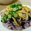 yukitarooo's cooksnap of when they made 金時草で♪夏色ちらし寿司.
