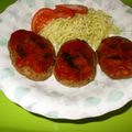 青葉の妻's cooksnap of when they made お弁当にも！簡単おからハンバーグ.