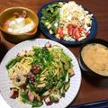 やまたす's cooksnap of when they made 和風*ぺペロンチーノ風パスタ〜生姜風味.