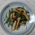 イチゴ、イチゴ。's cooksnap of when they made いかとピーマンのうまいうまい炒め♡.