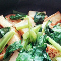 skunki's cooksnap of when they made 厚揚げと青梗菜の炒め煮.