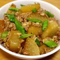クックDAD's cooksnap of when they made 炊飯器で放置！簡単大根とひき肉の煮物.