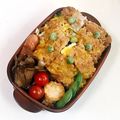 ズボラおかん's cooksnap of when they made 簡単！半熟卵の甘めなカツ丼♡.