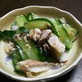 mishita's cooksnap of when they made 焼塩サバとキュウリの酢の物.
