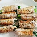 あっかぁママ's cooksnap of when they made おつまみに、薄切り豚ロースの万ネギ巻き.