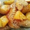 かーりんママ's cooksnap of when they made 止まらない！手羽先とじゃがいもの照り煮♪.