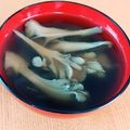 実悠徠ママ's cooksnap of when they made 5分！包丁要らず！舞茸スープ.