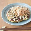 りとる146's cooksnap of when they made お好み焼き職人の豚玉〜モダン〜ネギ焼き.